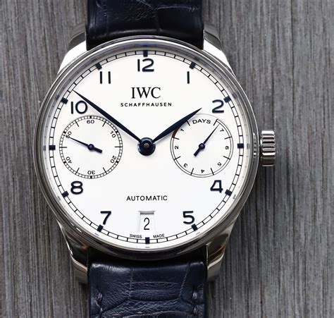 iwc portuguese 7 day|iwc portuguese automatic 7 day.